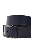 CK ACC.U COL Cintura in pelle 35mm blu