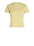 CK J D COL T-shirt baby monologo lime