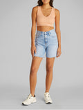 CK J D COL Bermuda short in denim DENIM CHIARO
