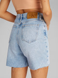 CK J D COL Bermuda short in denim DENIM CHIARO