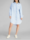 CK J D COL Abito relaxed denim DENIM CHIARO