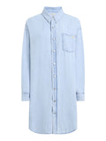 CK J D COL Abito relaxed denim DENIM CHIARO