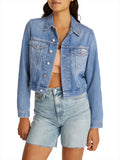 Giubbino di jeans cropped 90's denim