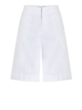 CK J D COL Shorts in misto lino soft bianco