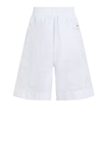 CK J D COL Shorts in misto lino soft bianco