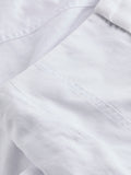 CK J D COL Shorts in misto lino soft bianco