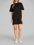 CK J D COL Abito a maglia logo placed inst nero