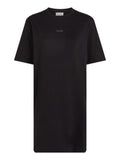 CK J D COL Abito a maglia logo placed inst nero