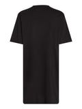CK J D COL Abito a maglia logo placed inst nero
