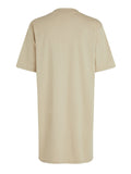 CK J D COL Abito a maglia logo placed inst bianco