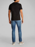 CK J U COL T-shirt woven label regular nero
