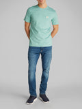 CK J U COL T-shirt woven label regular MENTA
