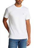 CK J U COL T-shirt woven label regular bianco