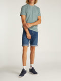 CK J U COL Bermuda shorts di jeans slim DENIM SCURO