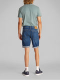 CK J U COL Bermuda shorts di jeans slim DENIM SCURO