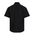 CK J U COL Camicia linen cotton nero