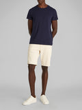 CK J U COL T-shirt stretch slim fit BLU SCURO