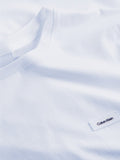 CK J U COL T-shirt stretch slim fit bianco
