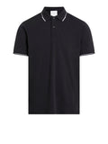 CK J U COL Polo liquid touch con profili contrasto nero