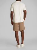 CK J U COL Polo in misto lino cotone cuban TOFU