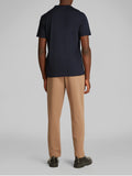 CK J U COL T-shirt raised editorial logo nero