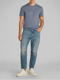 CK J U COL T-shirt raised editorial logo grigio