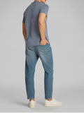 CK J U COL T-shirt raised editorial logo grigio