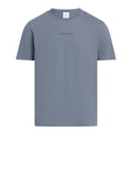 CK J U COL T-shirt raised editorial logo grigio