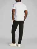 CK J U COL T-shirt raised editorial logo bianco