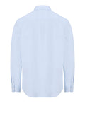 CK J U COL Camicia solid stretch cielo
