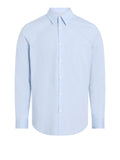 CK J U COL Camicia solid stretch cielo