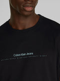 CK J U PRE T-shirt minimal logo nero