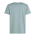 CK J U PRE T-shirt minimal logo celeste