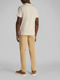 CK J U PRE T-shirt minimal logo sabbia