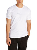 CK J U PRE T-shirt minimal logo bianco