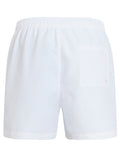 CK U B.WEAR Costume da bagno a boxer con logo frontale bianco