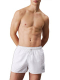 CK U B.WEAR Pantaloncini da bagno boxer logo bianco
