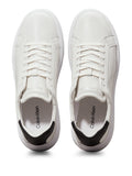 CK U CALZATURE Sneakers low top lace B.CO NERO