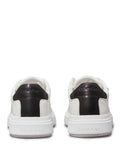 CK U CALZATURE Sneakers low top lace B.CO NERO