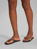 CK U CALZATURE Infradito beach sandal NERO/B.CO