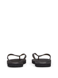 CK U CALZATURE Infradito beach sandal NERO/B.CO