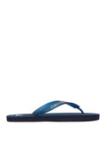 CK U CALZATURE Infradito beach sandal NAVY/B.CO