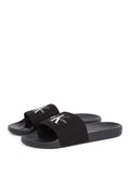 CK U CALZATURE Ciabatte slide monogram logo nero