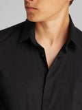 CK U PRE Camicia in popeline di cotone extra slim nero