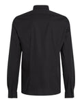 CK U PRE Camicia in popeline di cotone extra slim nero
