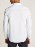 Camicia in popeline stretch slim