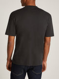 CK U PRE T-shirt nano logo interlock nero