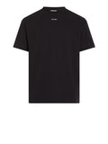 CK U PRE T-shirt nano logo interlock nero