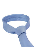 CK U PRE Cravatta tonal structure slim 100% seta blu