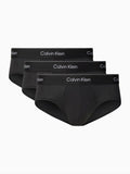 CK U U.WEAR Slip con fascia logo pacco da 3 GRIGIO/NERO